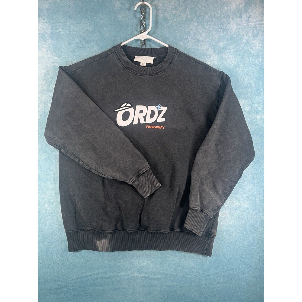 Y2K Kids Ordz Live Salty, Surf Hard" and "Flow Away Sweatshirt Distressed 13-14y